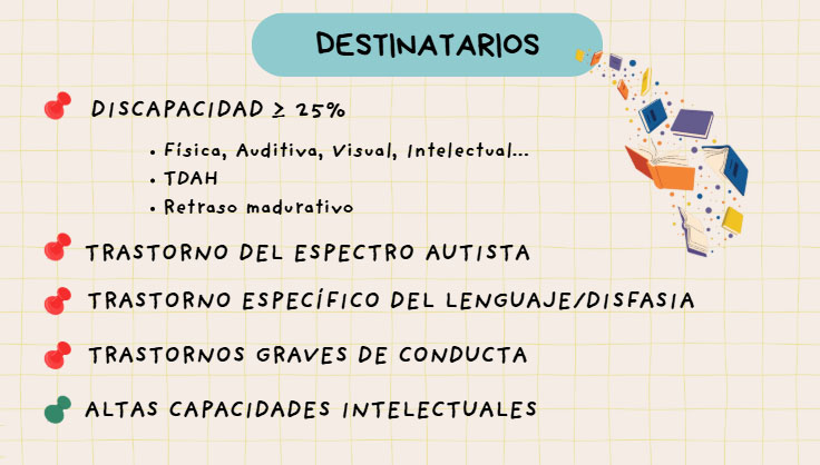 Información Becas NEE