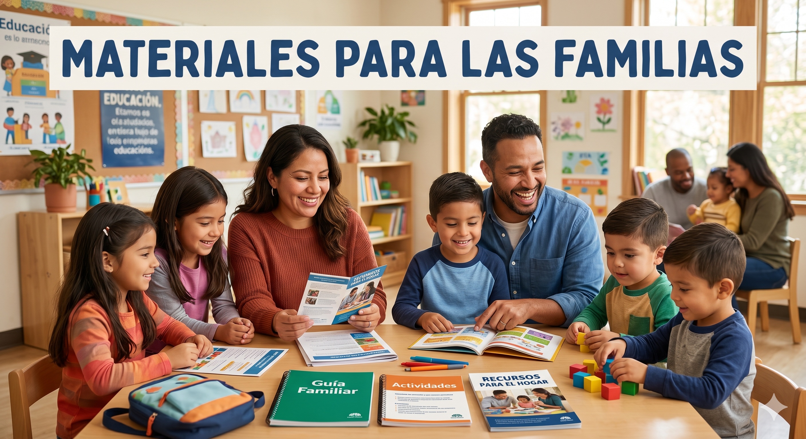 Materiales para las familias
